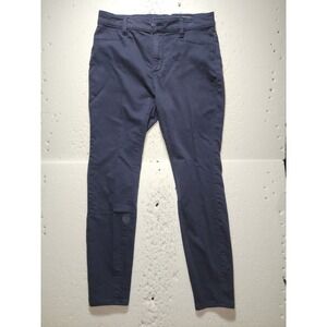 Gap Pants Women Size 8 Blue Jeans Stretch Skinny Ankle Casual Button Zip Pocket